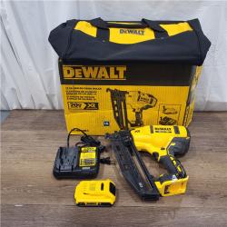 AS-IS DeWalt DCN660D1 20V 16 Gauge Cordless Angled Finish Nailer Kit W/ 2Ah Battery