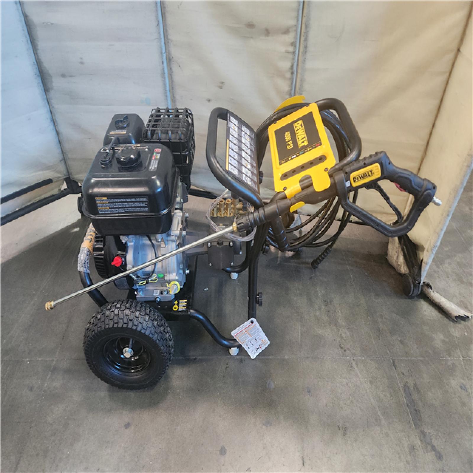 California AS-IS DEWALT 4000 PSI 3.5 GPM Gas Cold Water Pressure Washer