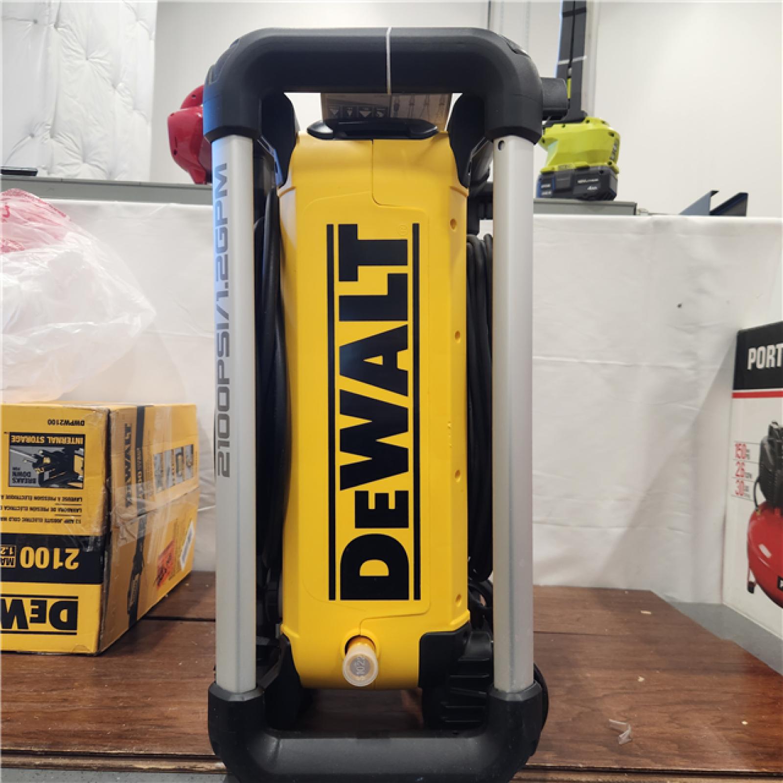 AS-IS DEWALT Electric Pressure Washer  2100 PSI  Jobsite Power Washer DWPW2100