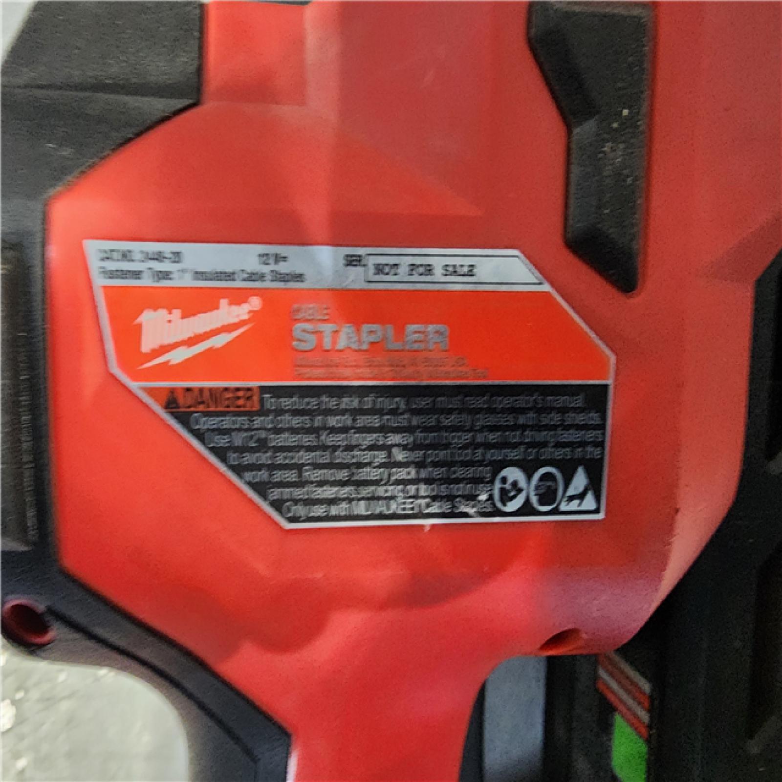 HOUSTON LOCATION - AS-IS (2) Milwaukee M12 Cable Stapler (TOOL ONLY)