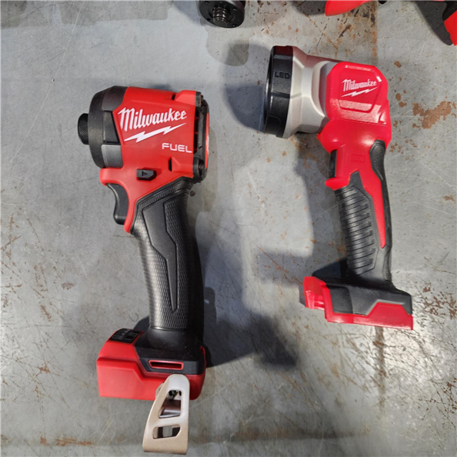 HOUSTON LOCATION - AS-IS Milwaukee M18 FUEL 4-TOOL COMBO KIT