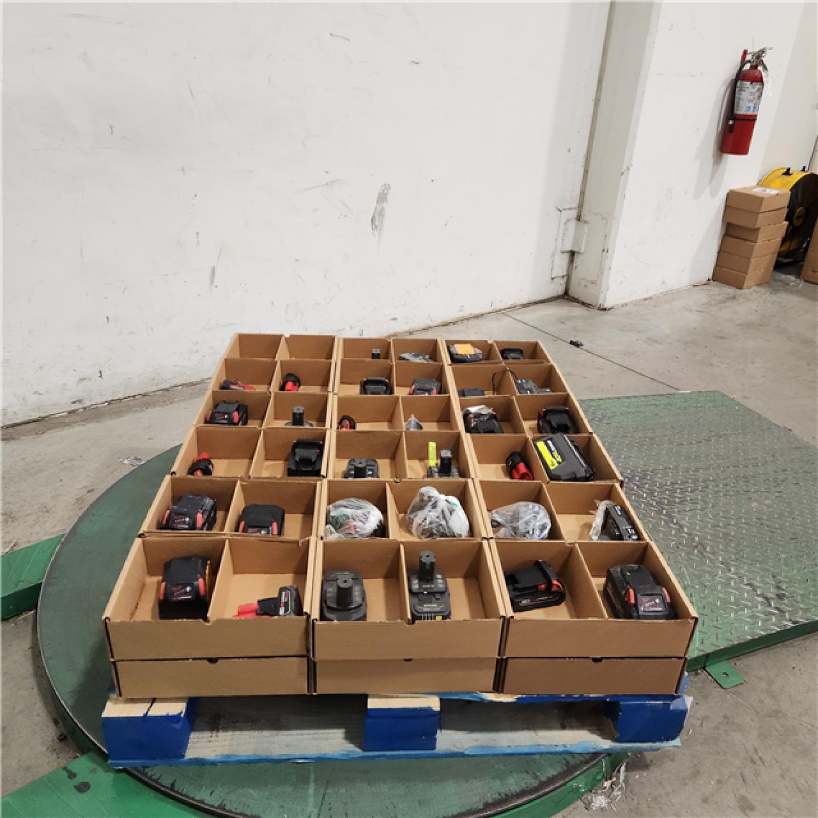 DALLAS LOCATION - AS-IS BATTERY PALLET