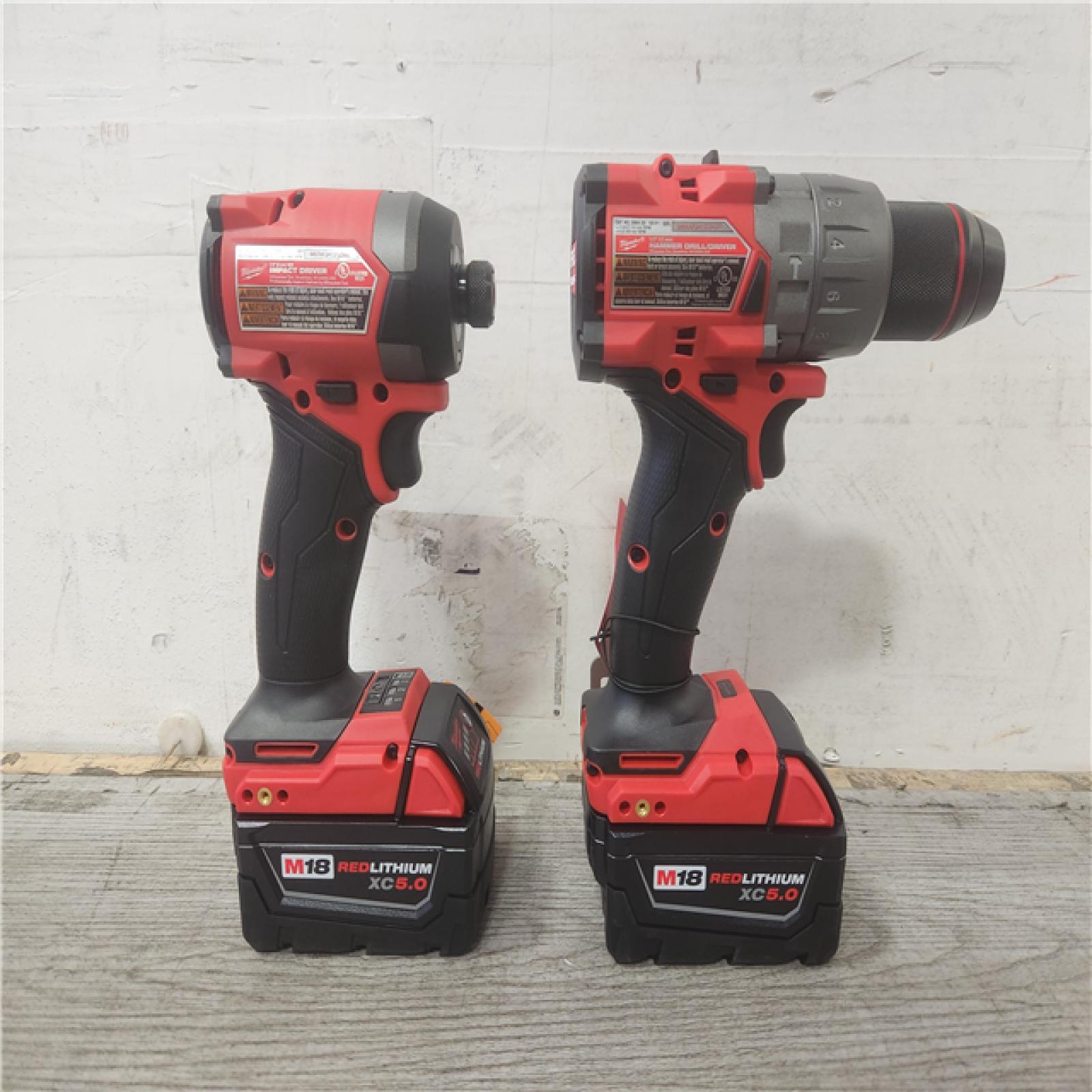 Phoenix Location  Milwaukee M18 FUEL 18V Lithium-Ion Brushless Cordless Hammer Drill and Impact Driver Combo Kit (2-Tool) with 2 Batteries