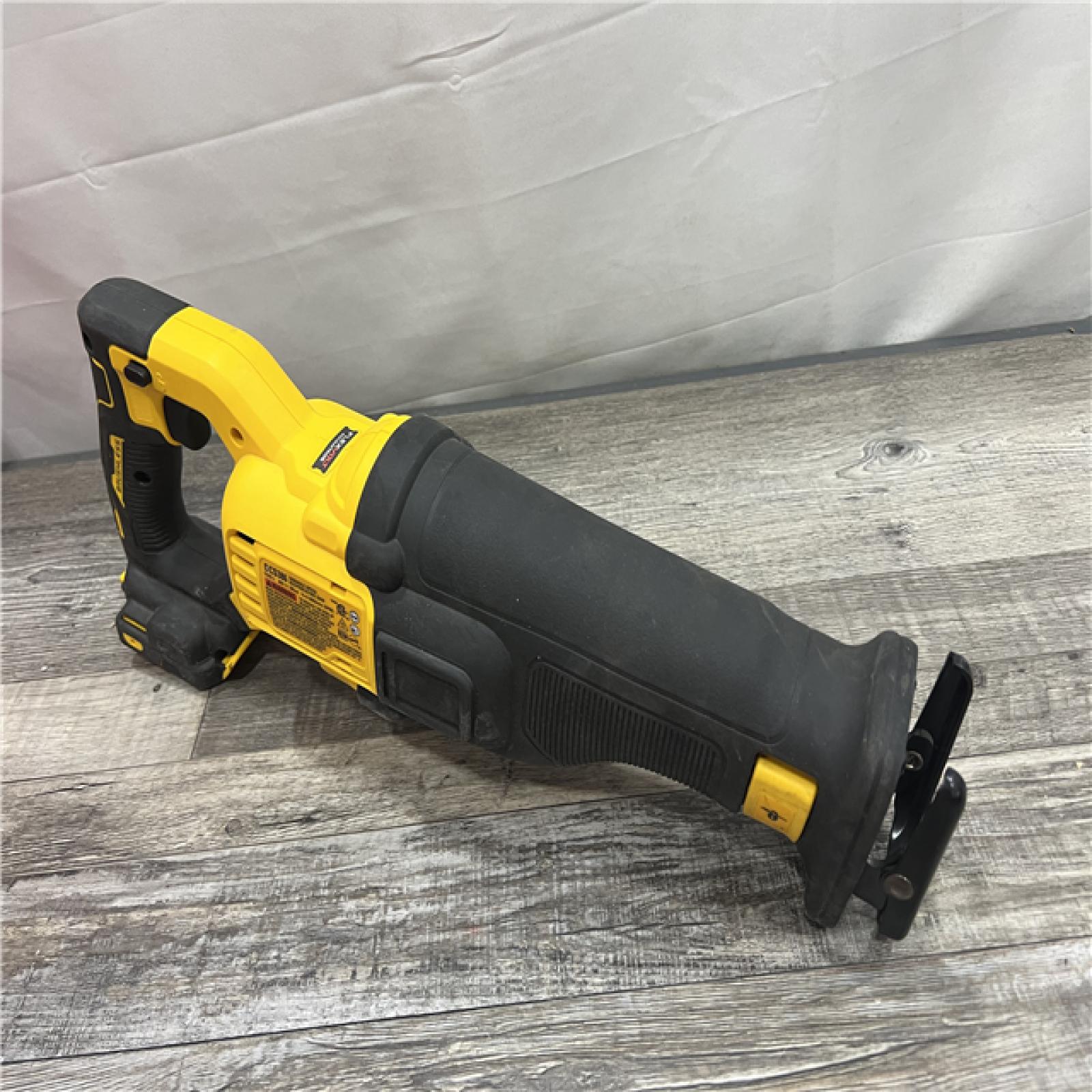 AS-IS DEWALT 20V MAX Lithium Ion Cordless Brushless Reciprocating Saw with FLEXVOLT ADVANTAGE (Tool Only)