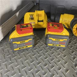 HOUSTON LOCATION - AS-IS 60V FLEXVOLT Lithium-Ion Cordless Brushless 2 in. SDS MAX Rotary Hammer Kit, (2) 9.0Ah Batteries, Charger and Kit Box