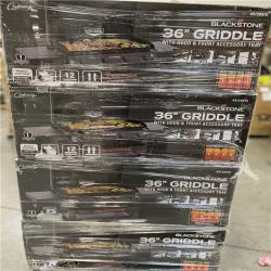 DALLAS LOCATION -Blackstone 36 Culinary Omnivore Griddle with Hood 4-Burner Liquid Propane Flat Top Grill PALLET - (8 UNITS)