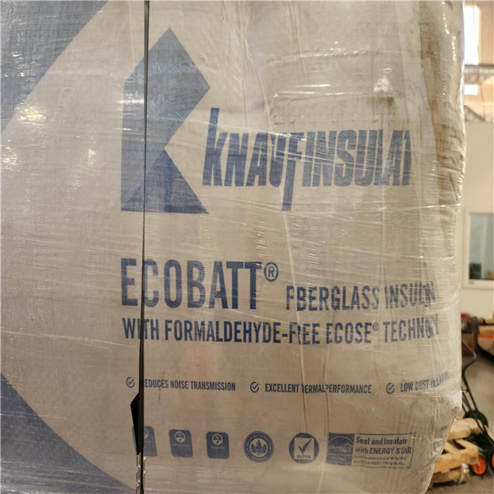 Phoenix Location Knauf Insulation R-38 EcoBatt Kraft Faced Fiberglass Insulation Batt 24 in. x 48 in. x 12 in. (16-Bags 1024 Sq/Ft)