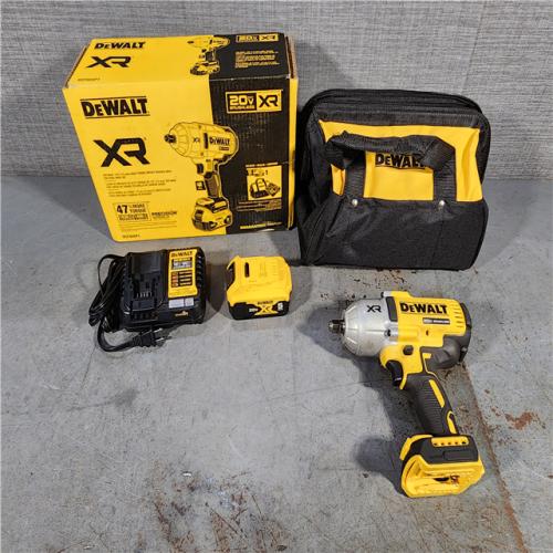 HOUSTON LOCATION - AS-IS DEWALT 20V MAX* XR 1/2  High Torque Impact Wrench with Hog Ring Anvil