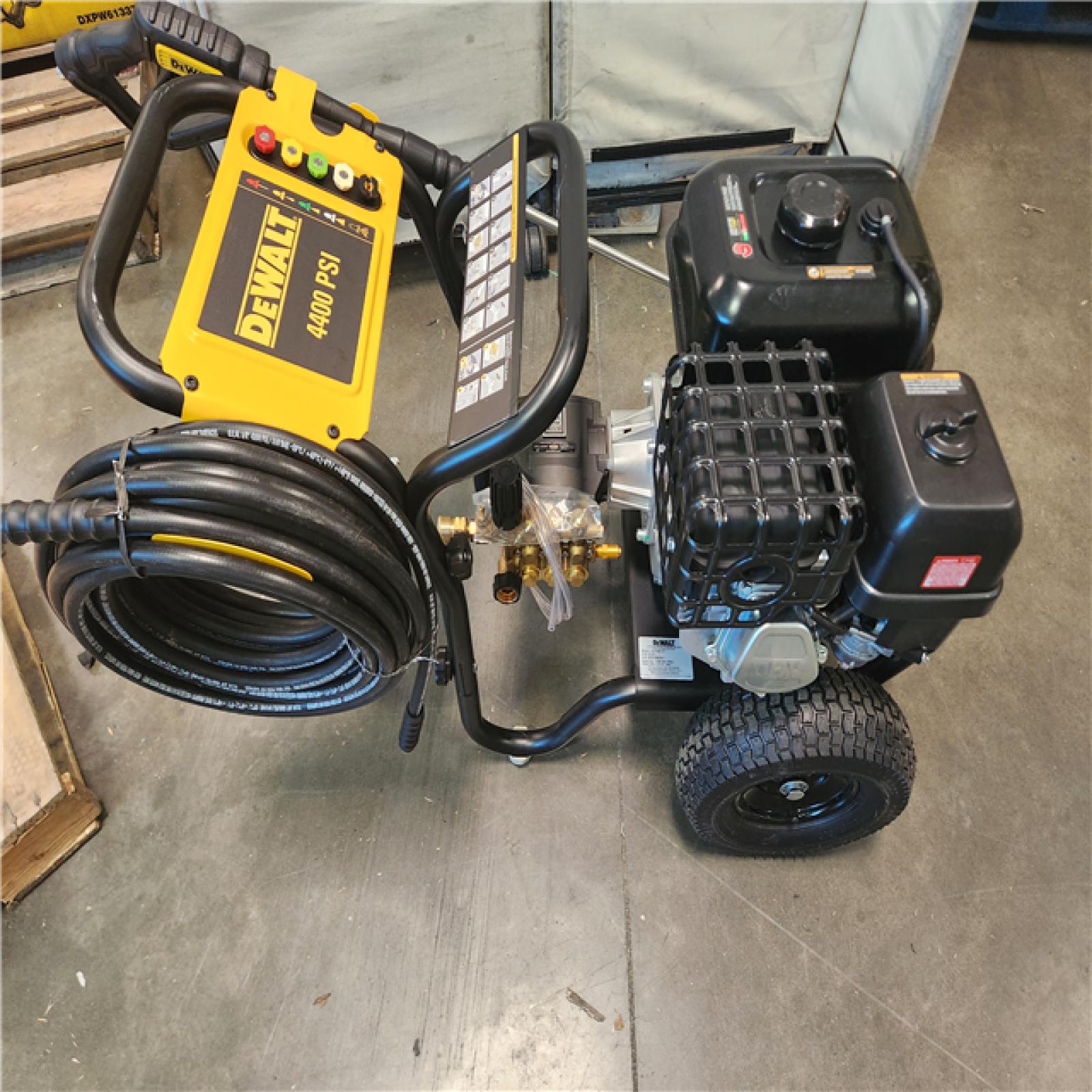 California AS-IS DEWALT 4400 PSI 4.0 GPM Gas Cold Water Pressure Washer with 420cc Engine