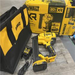 AS-IS DEWALT 20V MAX XR 18 Gauge Brad Nailer Kit