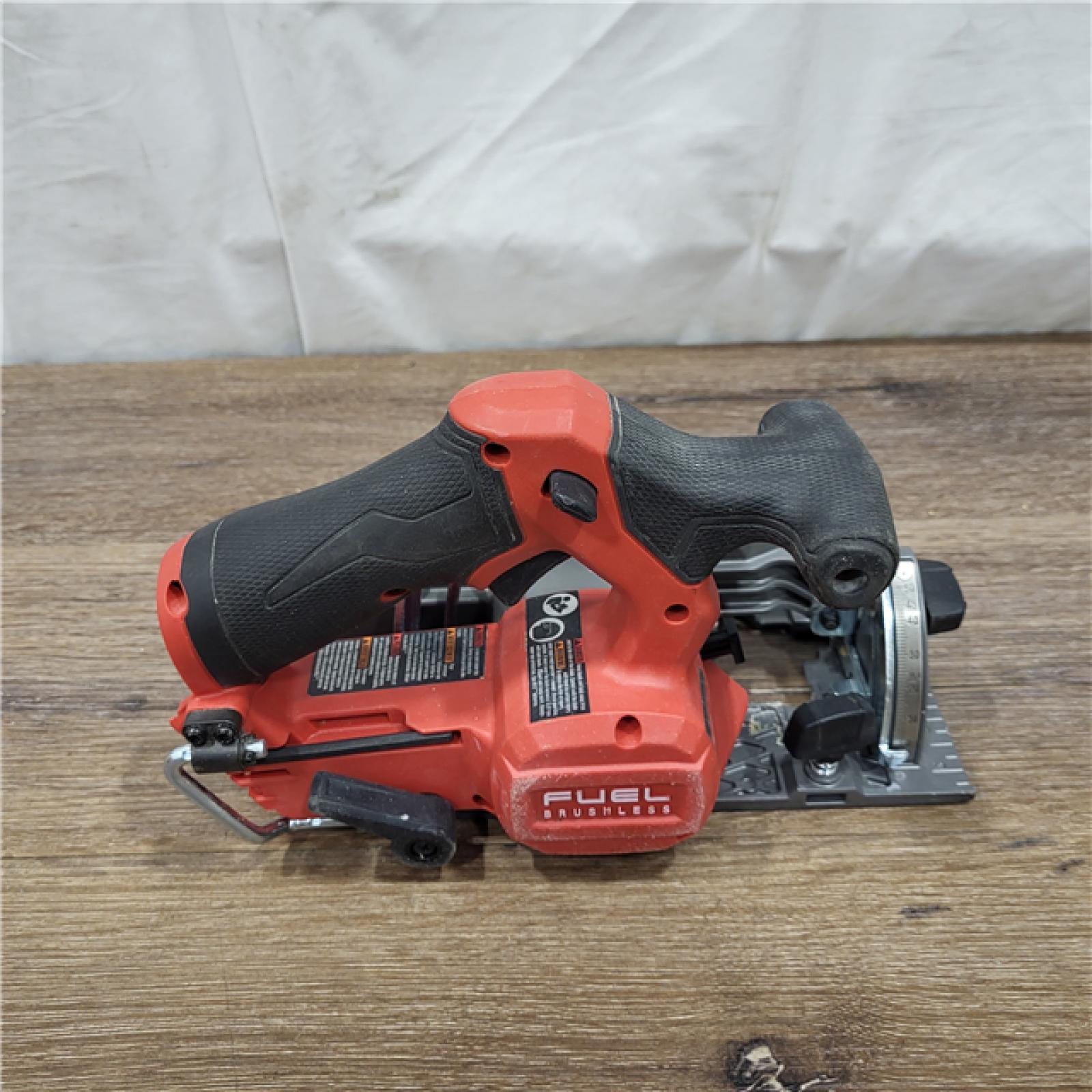 AS-IS M12 FUEL 12V Lithium-Ion Brushless 5-3/8 in. Cordless Circular Saw (Tool-Only)