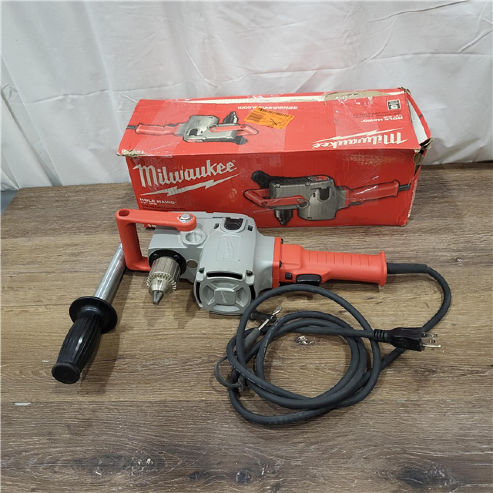 AS IS Milwaukee 7.5 Amp 1/2 in. Hole Hawg Heavy-Duty Corded Drill