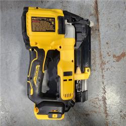 HOUSTON LOCATION - AS-IS DEWALT ATOMIC 20V MAX Lithium Ion Cordless 23 Gauge Pin Nailer Kit with 2.0Ah Battery and Charger