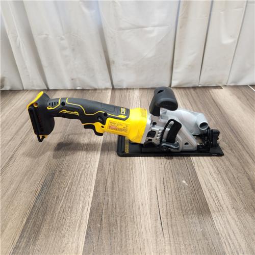 AS IS DEWALT ATOMIC 20V MAX Cordless Brushless 4-1/2 in. Circular Saw (Tool Only)