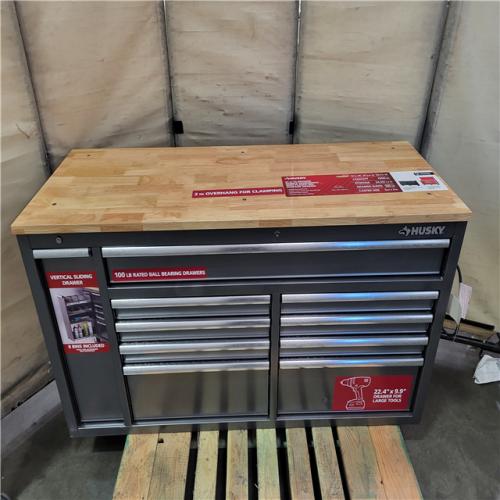 CALIFORNIA AS IS 61in 10-drawer mobile workbench