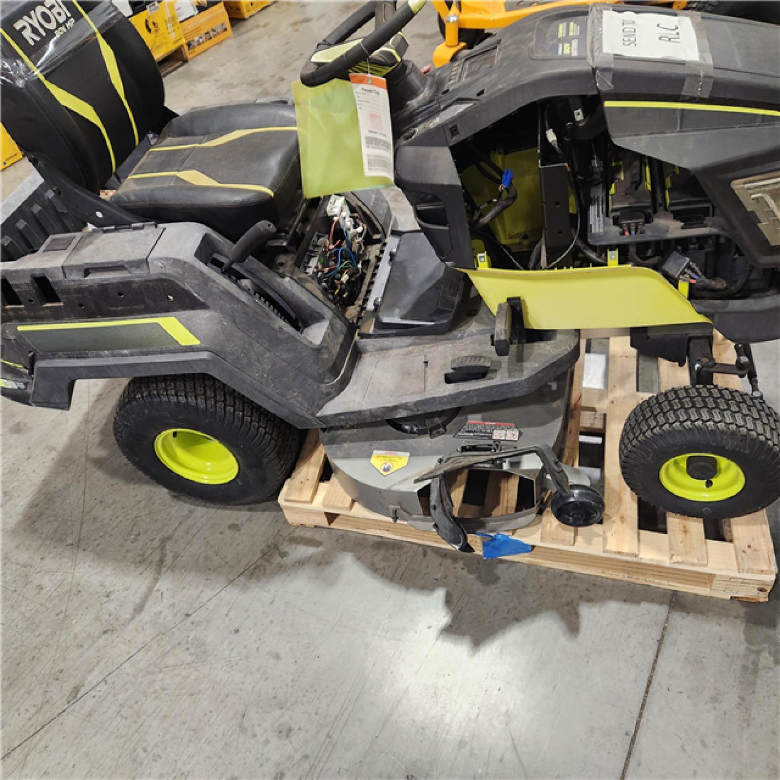 Dallas Location - As-Is RYOBI 80V HP BRUSHLESS 42 RIDING LAWN