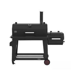 DALLAS LOCATION - Nexgrill Oakford 1150 Reverse Flow Offset Smoker Charcoal Grill in Black