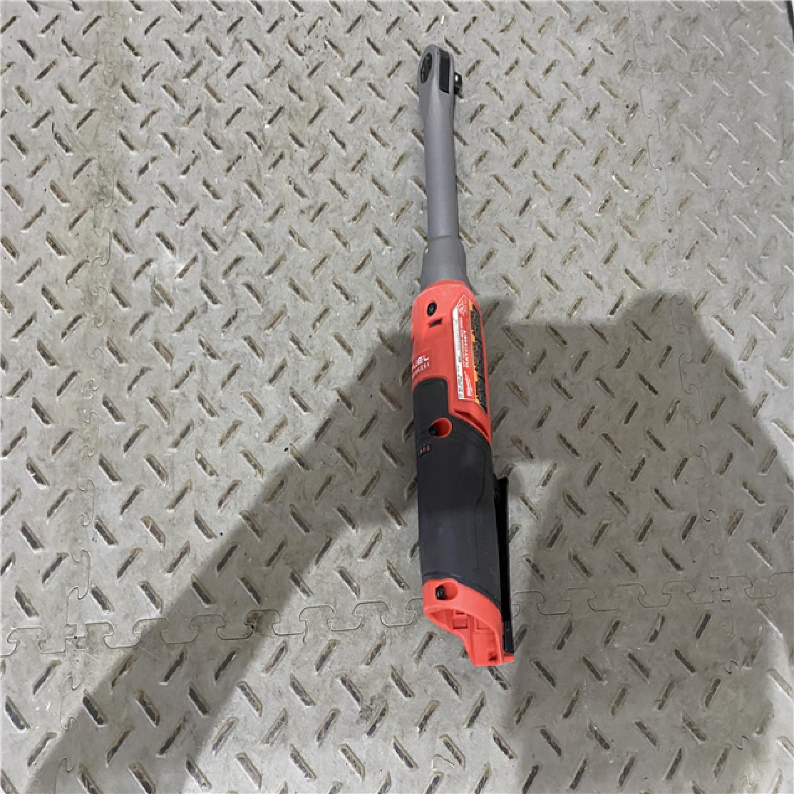 Houston location  AS-IS Milwaukee 2569-20 12V Cordless 3/8  Extended Reach High Speed Ratchet (Tool Only)