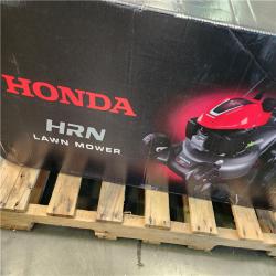 California AS-IS Honda Hrn Self Propelled Variable Speed Lawn Mower W/ Auto Choke