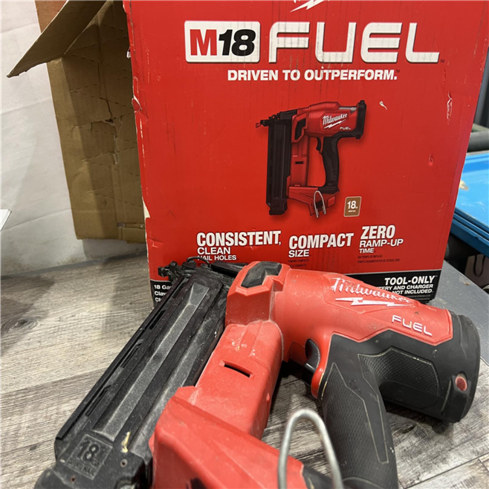 AS-IS Milwaukee M18 FUEL 18 Gauge Brad Nailer