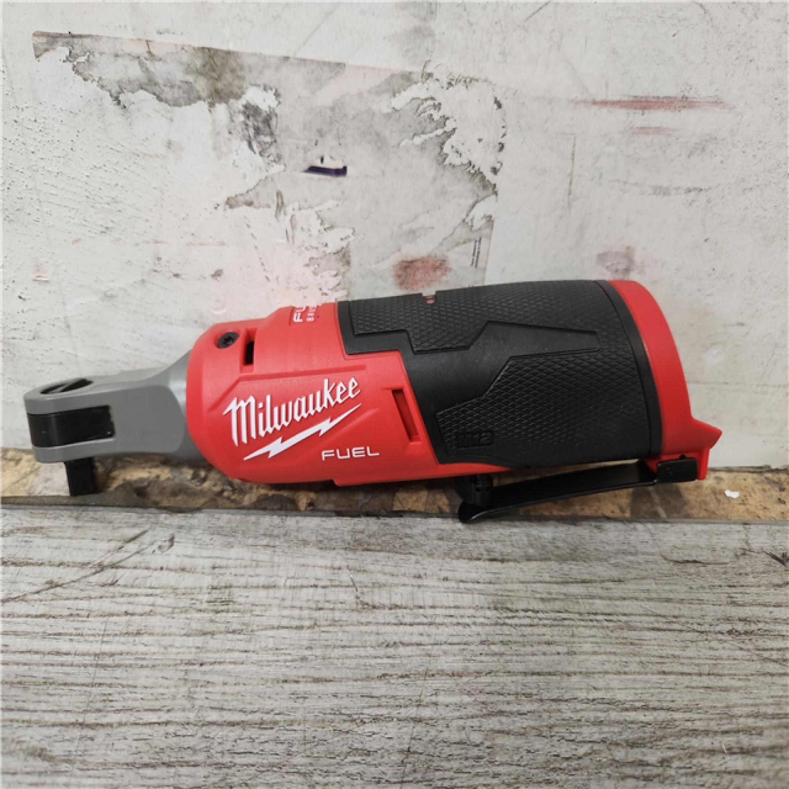 Phoenix Location NEW Milwaukee M12 FUEL 12-Volt Lithium-Ion Brushless Cordless High Speed 3/8 in. Ratchet (Tool-Only)