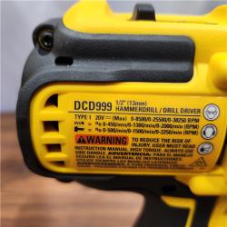 AS-IS 20V MAX Cordless Brushless Hammer Drill/Driver 2 Tool Combo Kit with FLEXVOLT ADVANTAGE