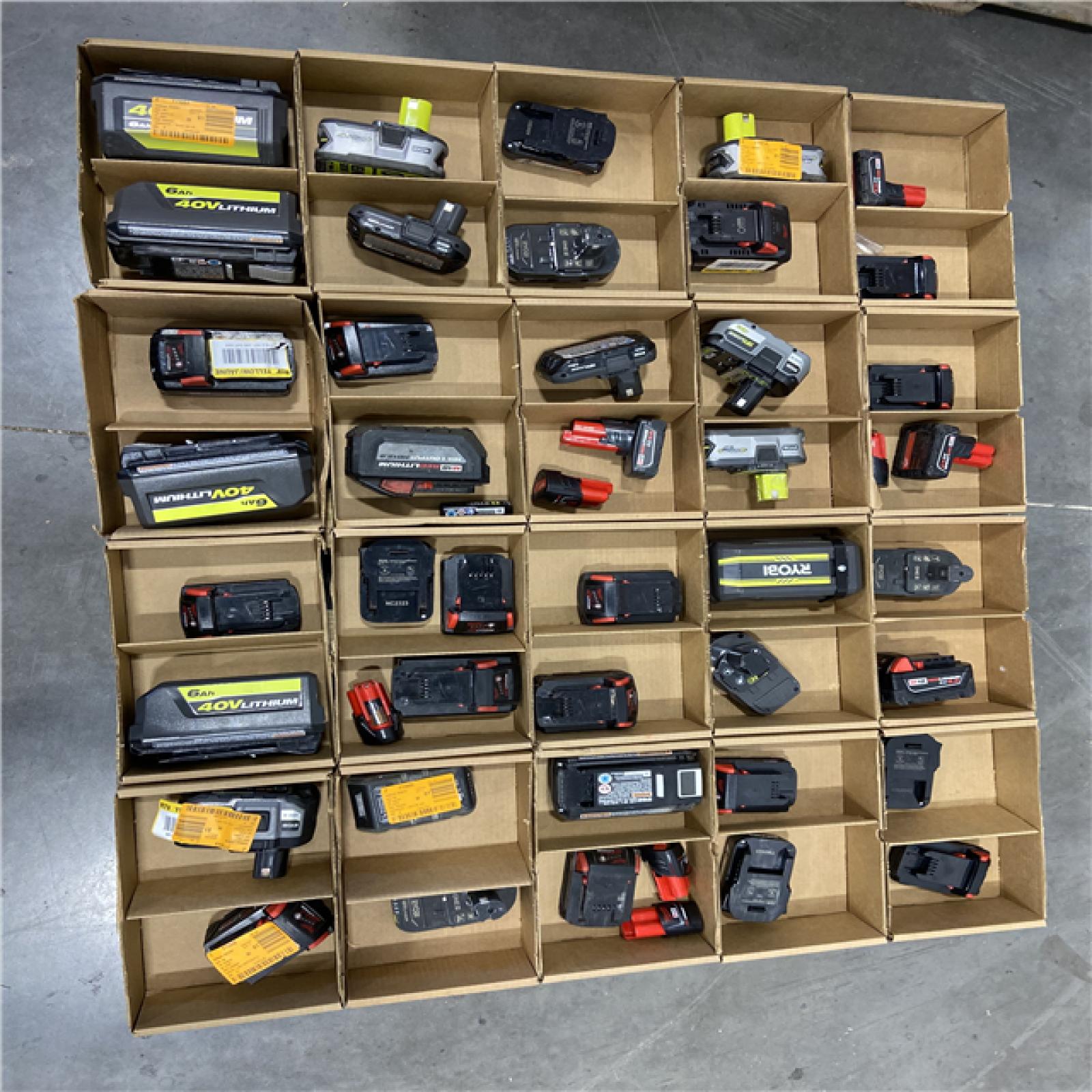 DALLAS LOCATION - AS-IS BATTERY PALLET