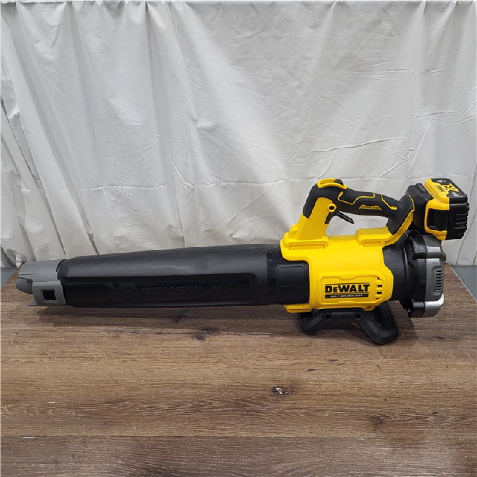 AS-IS DeWalt Brushless Cordless Battery Powered Handheld Leaf Blower KIT