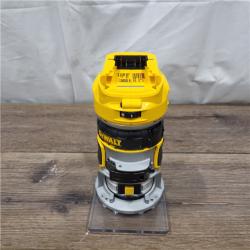 AS-IS Dewalt 20V MAX XR Brushless Cordless Compact Router (Tool Only)