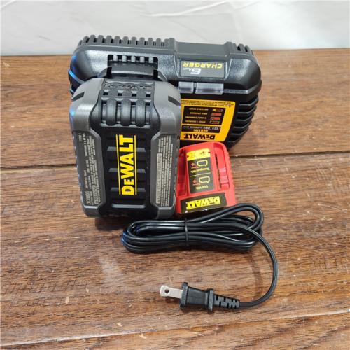 AS-IS FLEXVOLT 20V/60V MAX Lithium-Ion 6.0Ah Battery Pack with 6 Amp Output Charger