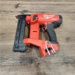 AS-IS Milwaukee M18 FUEL Brushless Cordless 18-Gauge 1-1/2 X 1/4 Narrow Crown Stapler (Tool Only & Battery))