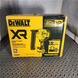 HOUSTON LOCATION - AS-IS (APPEARS LIKE NEW) DEWALT 20V MAX XR 18 Gauge Brad Nailer Kit