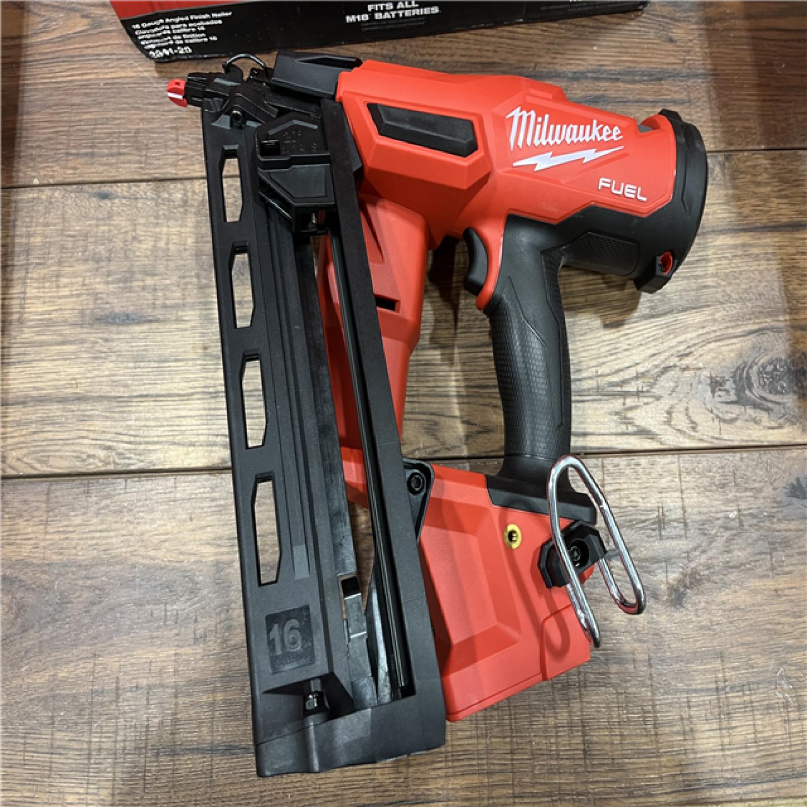 AS-IS Milwaukee 2841-20 18V Cordless Gen II 16 Gauge Angled Finish Nailer (Tool Only)