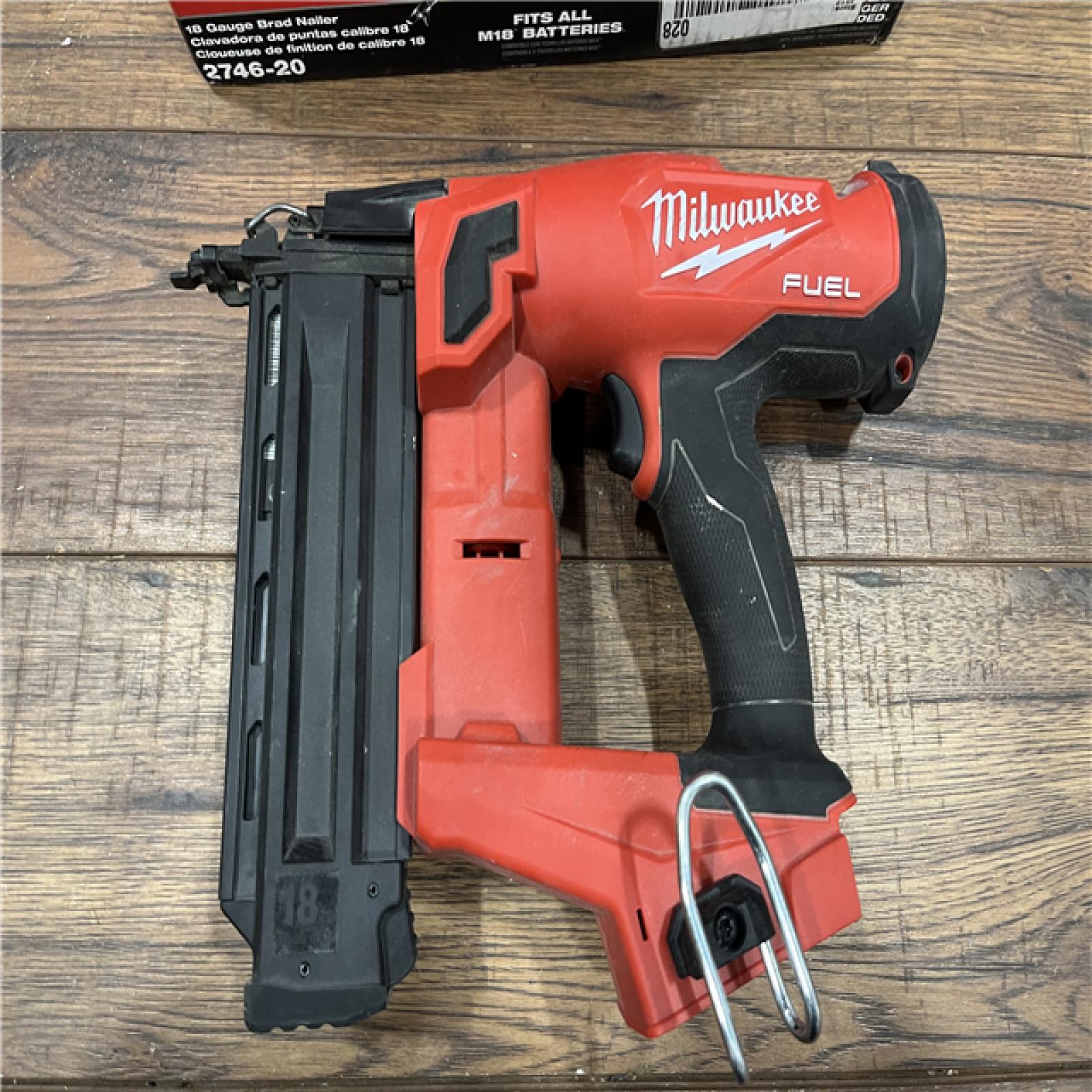 AS-IS Milwaukee M18 FUEL 18 Gauge Brad Nailer