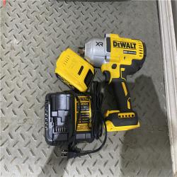 Houston location AS-IS DEWALT 20V MAX* XR 1/2  High Torque Impact Wrench with Hog Ring Anvil