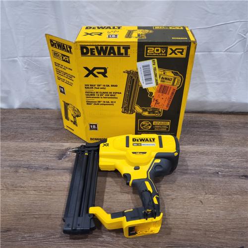 AS-IS DeWalt 20V MAX XR Lithium-Ion Electric Cordless 18-Gauge Brad Nailer (Tool Only)