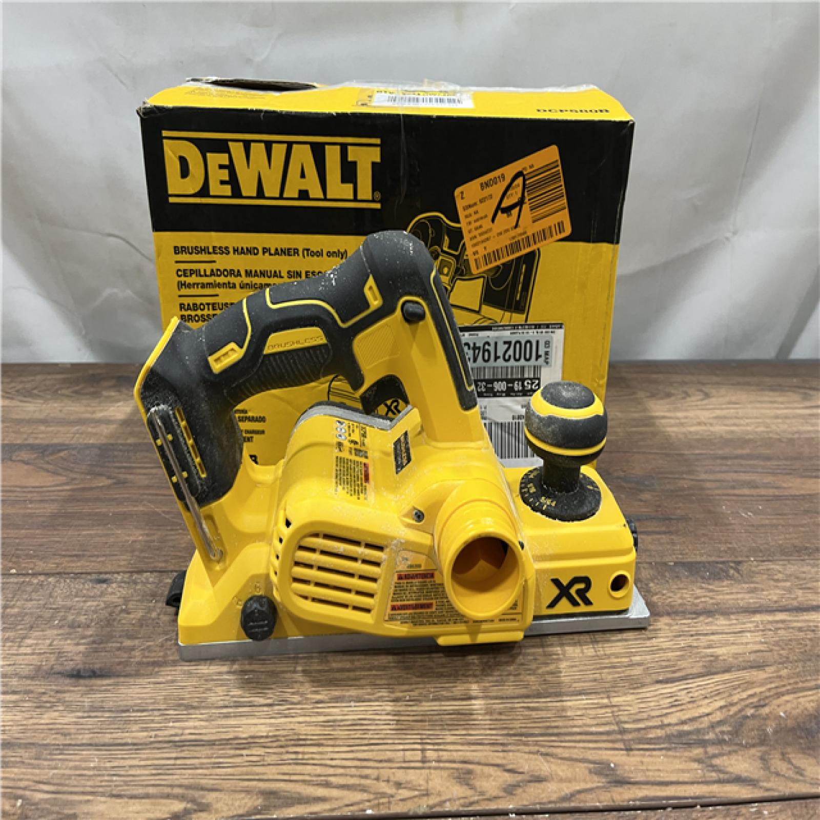 AS-IS DEWALT DCP580B 20V MAX Lithium Ion Brushless Planer