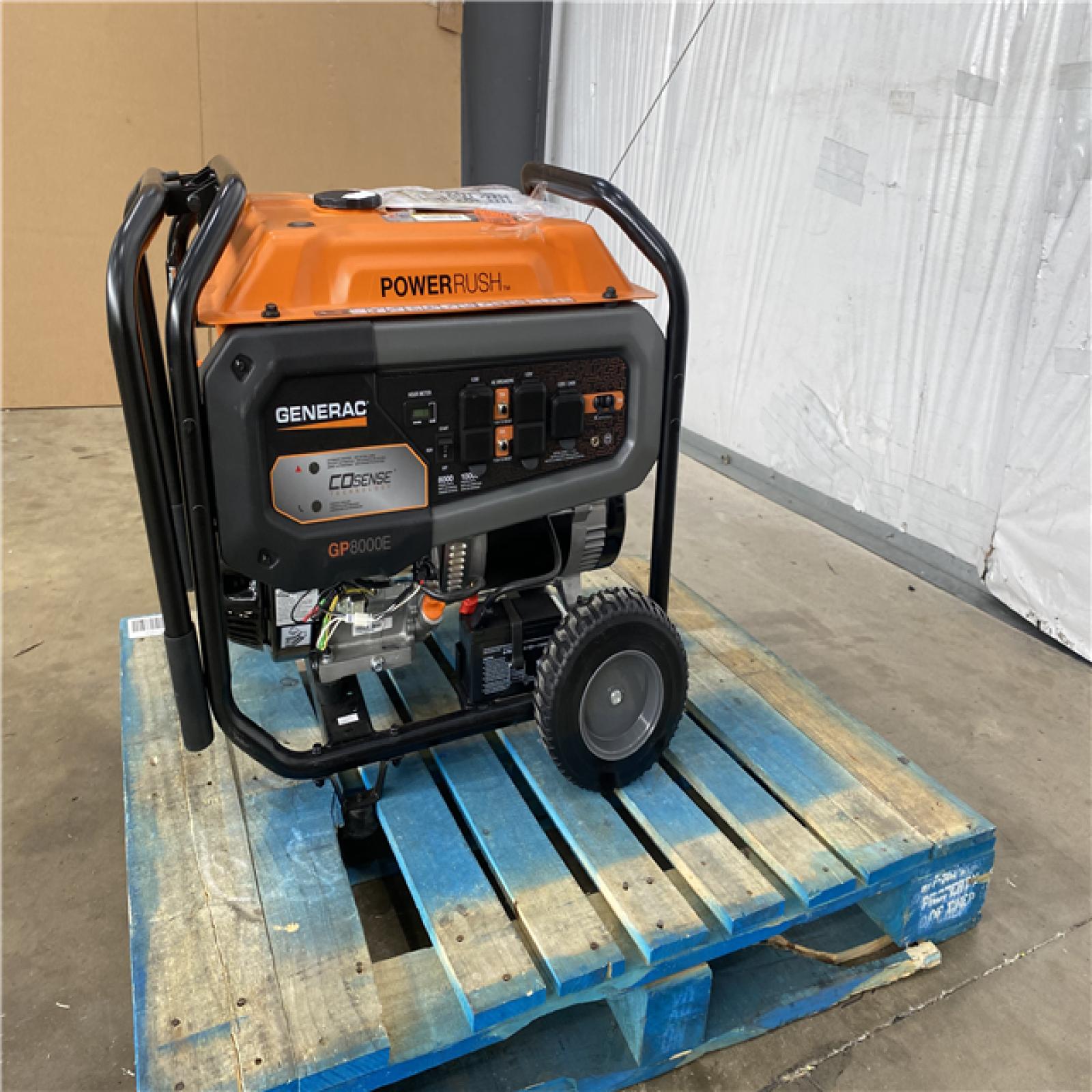 Houston Location - AS-is Generac 8000 Watt Generator