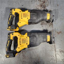 HOUSTON LOCATION - AS-IS (2) DEWALT 20-Volt XR Cordless Reciprocating Saw (Tool Only)