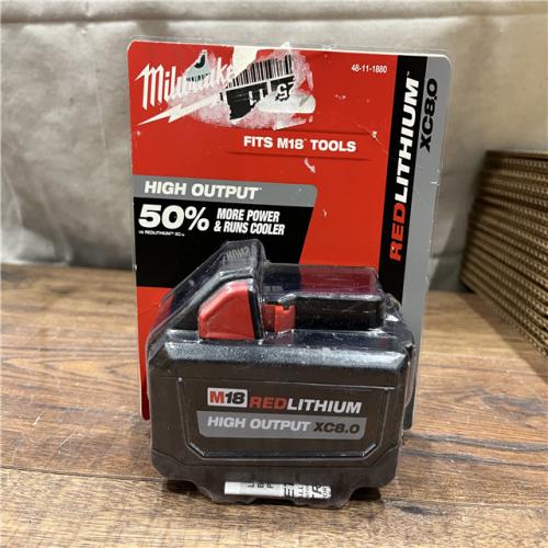 NEW - Milwaukee M18 48-11-1880 18V REDLITHIUM HIGH OUTPUT XC8.0 Battery