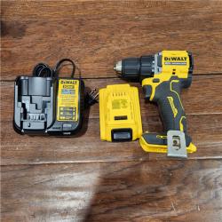 AS-IS DeWalt ATOMIC COMPACT SERIESâ„¢ 20V MAX* Brushless Cordless 1/2 in. Drill/Driver