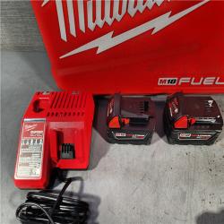 HOUSTON LOCATION - AS-IS Milwaukee M18 FUEL 18V Lithium-Ion Brushless Cordless Hammer Drill and Impact Driver Combo Kit (2-Tool) with 2 Batteries