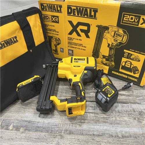 AS-IS DEWALT 20V MAX XR 18 Gauge Brad Nailer Kit