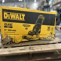 DALLAS LOCATION - DEWALT 21 in. 163cc Briggs and Stratton 725Exi Engine Rear Wheel Drive 3-in-1 Gas Self Propelled Walk Behind Lawn Mower