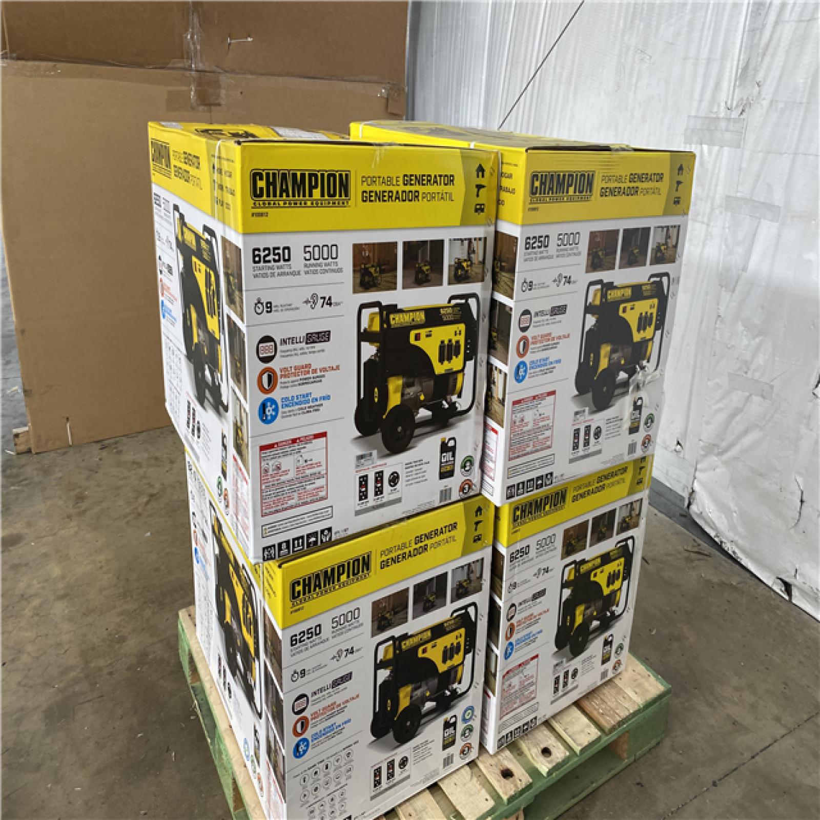 Houston Location AS IS - Champion Generator 6250 Watts