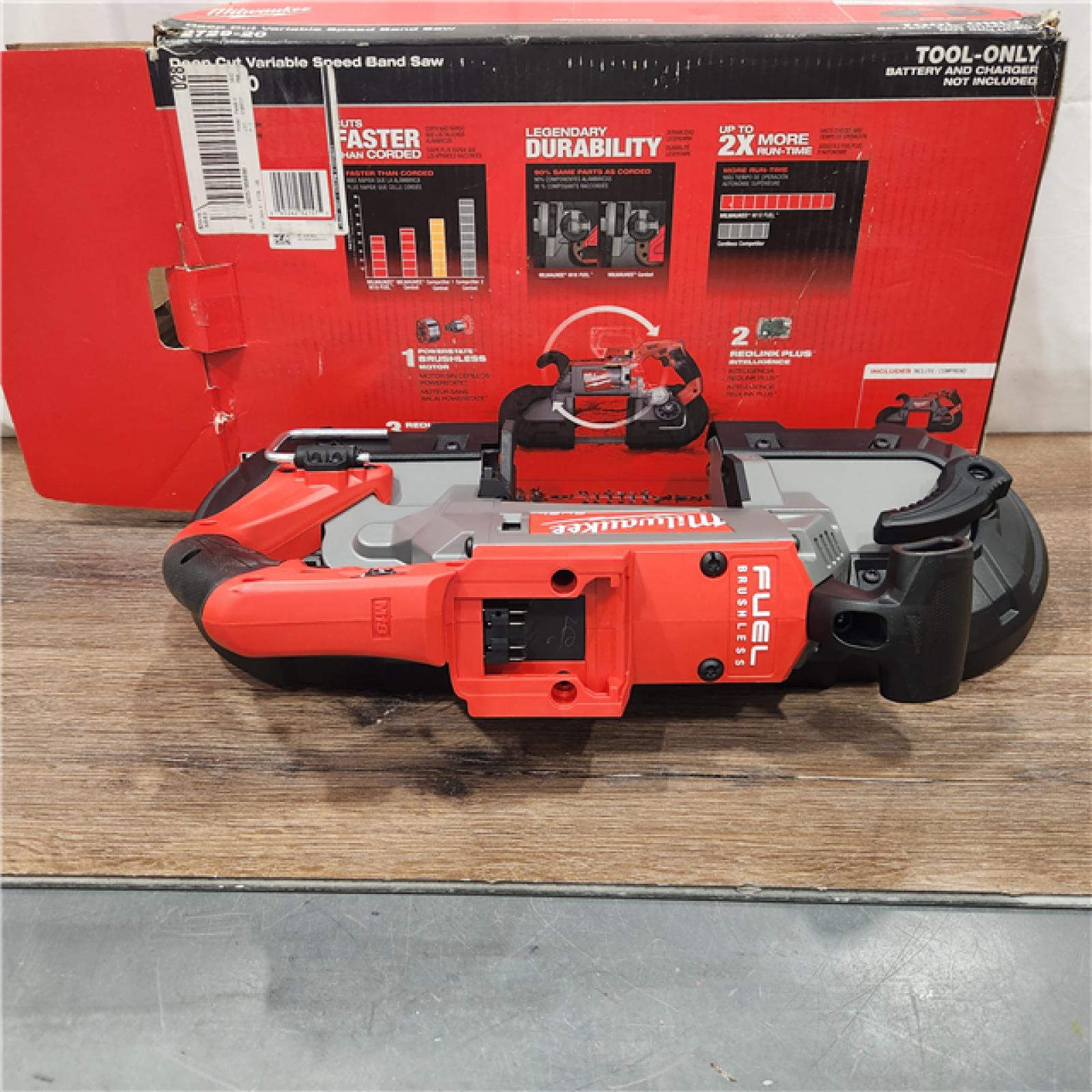 AS IS Milwaukee 2729-20 - M18 Fuel 18V Cordless Brushless Band Saw Bare Tool