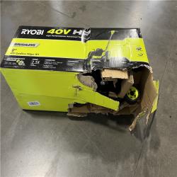 AS-IS RYOBI - 40V HP Brushless 9 in. Cordless Edger with 4.0 Ah Battery and Charger - RY40760VNM