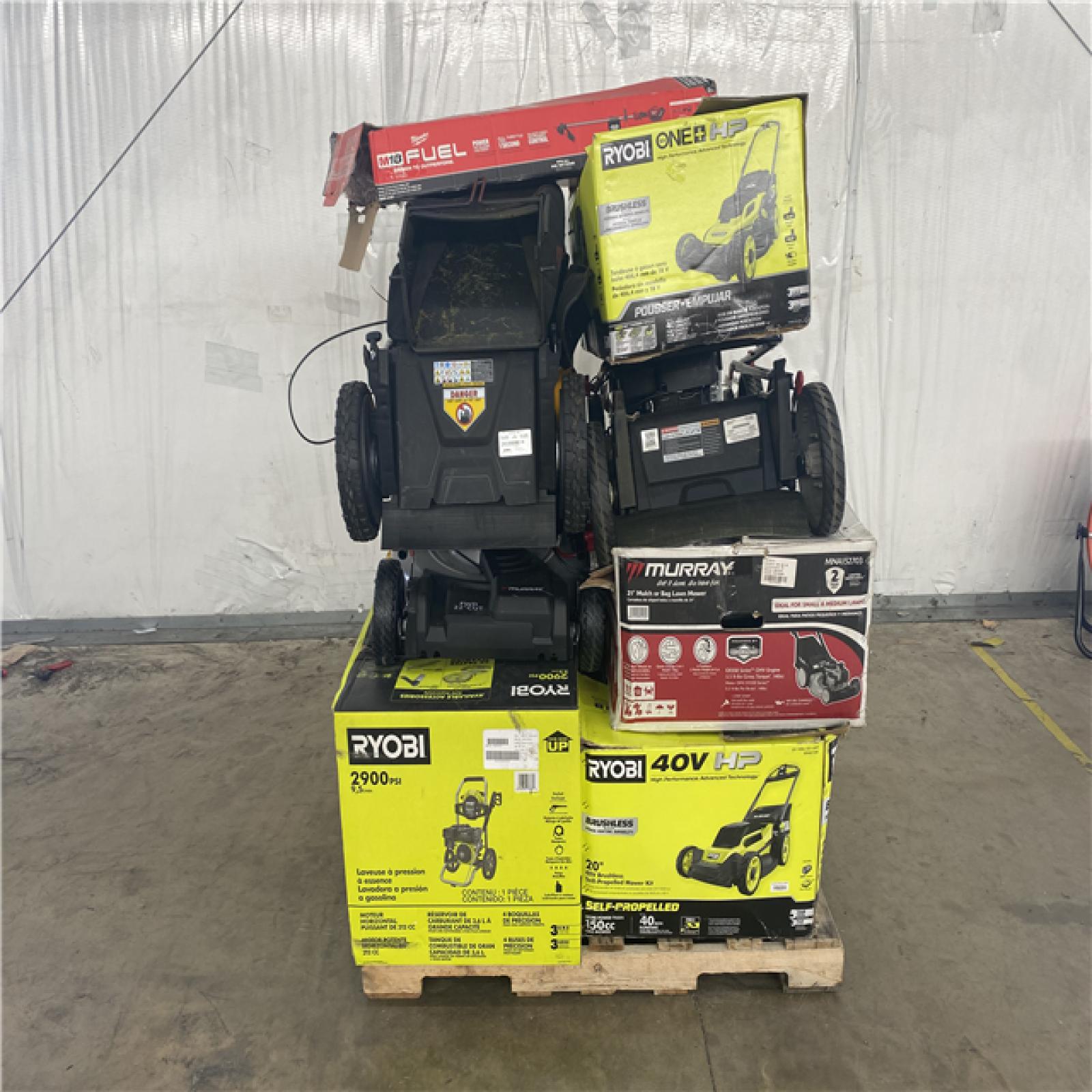 Houston Location - AS-IS Outdoor Power Equipment