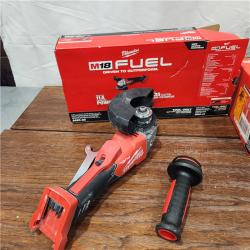 AS-IS Milwaukee 2880-20 M18 FUEL 18-Volt Lithium-Ion Brushless Cordless 4-1/2 in./5 in. Grinder W/Paddle Switch (Tool-Only)