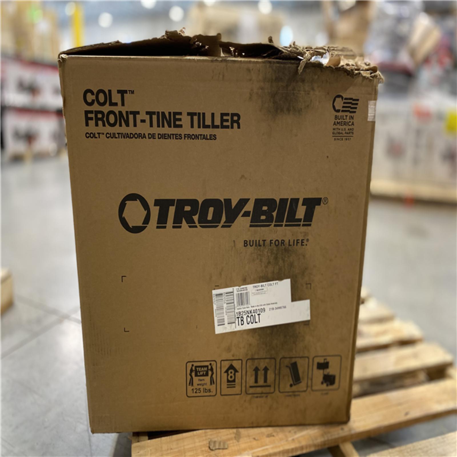 DALLAS LOCATION - Troy-Bilt Colt 24 in. 208 cc OHV Engine Front Tine Forward Rotating Gas Garden Tiller with Adjustable Tilling Width